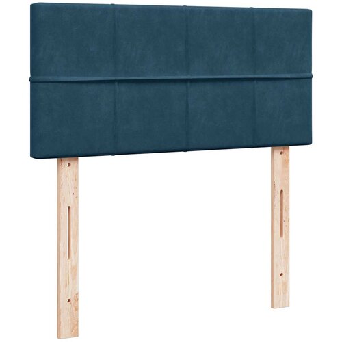 Box spring krevet s madracem plavi 100x200 cm bar&amp;scaron;unasti Slike