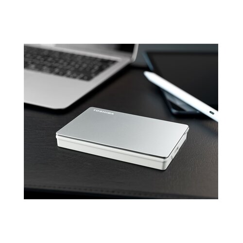 Toshiba canvio flex 2TB, eksterni hdd, usb 3.2, sivi (HDTX120ESCAAU) Slike