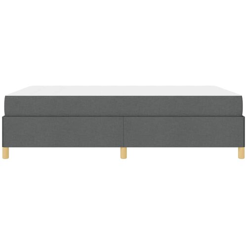  Krevetna konstrukcija Tamno siva 140 x 200 cm tkanina Zagasitosiva Slike