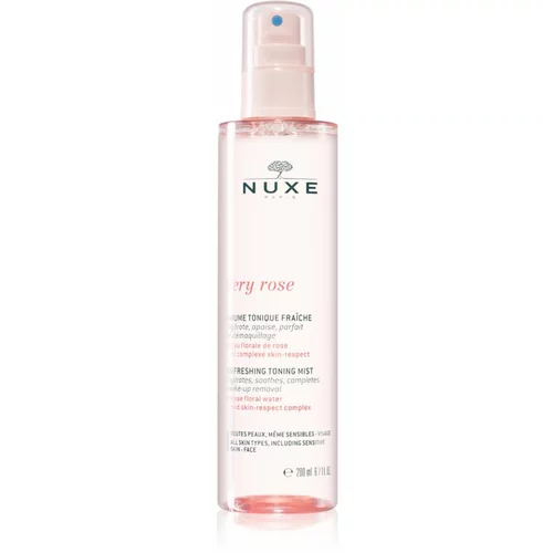 Nuxe very rose refreshing toning hidratantni sprej za lice 200 ml za žene
