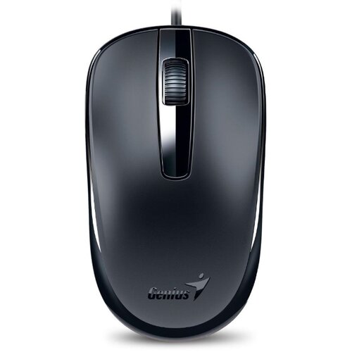 Genius DX-120 USB Optical crni miš Cene