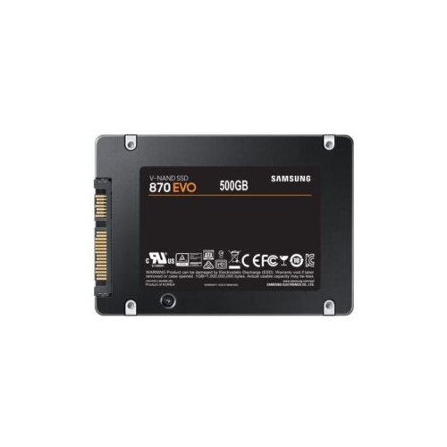 Samsung SSD 870 EVO 500GB2.5&rdquo; SATA3;V-NAND MLC560MB/s read, 530MB/s write Cijene