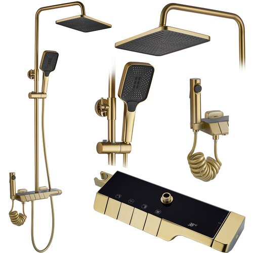 Rea Tuš set s termostatom ROB Gold Brush Cijene