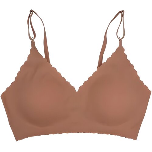  Be&amp;scaron;avni grudnjak EL-30857 - Smeđa / S KP30857 Slike