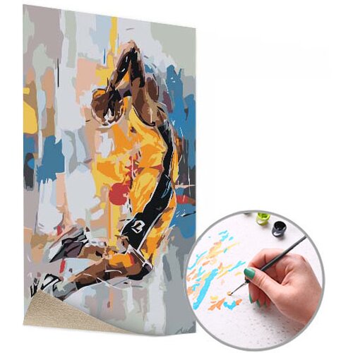  Slikanje po številkah KOBE BRYANT MEMORY | nizka težavnost Cene