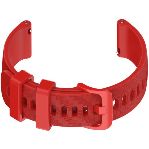 INF Silikonski pašček za uro Garmin Vivoactive 4/3/Venu Red 20 mm, (22076783) Cene