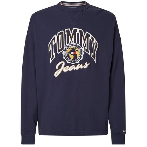 Tommy Hilfiger Jeans Tommy Jeans Sweatshirt - TJM COLLEGE ARCHIVE CREW blue Slike