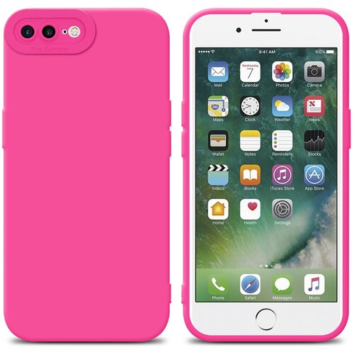 Cadorabo Ohi&scaron;je, združljiv z Apple v Fluid Hotpink - za&scaron;čitni pokrov iz fleksibilnega silikona TPU, (20596693) Cene