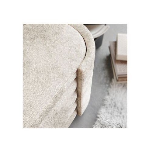 Atelier Del Sofa klupa Rosa u kutiji, 105 cm x 42 cm x 42 cm, krem Slike