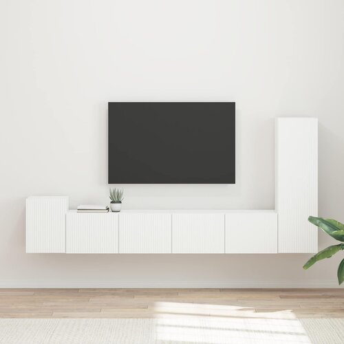  Set TV komoda 3 kom. Konstruirano drvo Slike