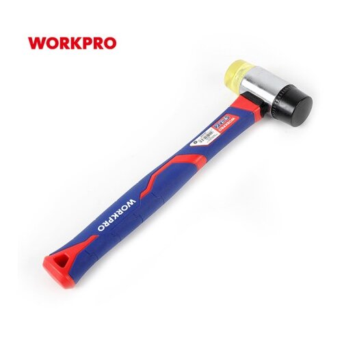 WorkPro wp241036 Čekić dvostrani (guma/plastika) sa dr&amp;scaron;kom od fiberglasa ( WP241036 ) Slike