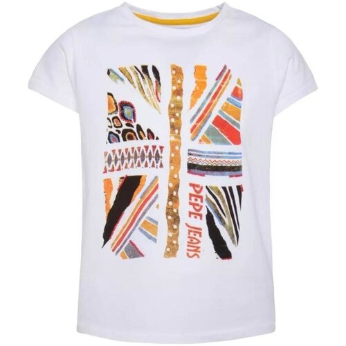 Pepe Jeans Majice s kratkimi rokavi - Bela Slike
