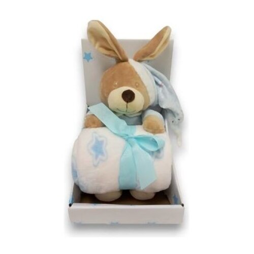 Bbo set igračka + ćebence sleepy bear (20tb0167) - blue ( 20TB0167-2BLUE ) Cene