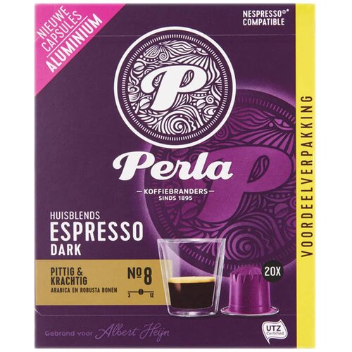 Perla Kafa Espresso Dark Nesp.Alu 20caps Cene