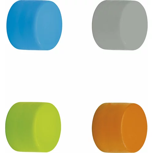 Maul Okrogel magnet iz neodima in silikona, DE 16 kosov, sila oprijema 1,5 kg, različne barve