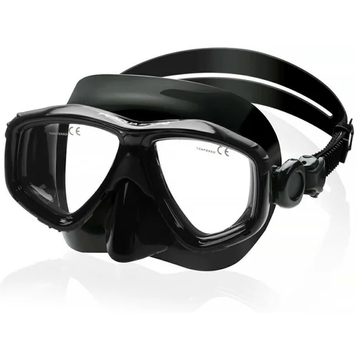 Aqua speed Unisex's Diving Mask Vision Black/Transparent