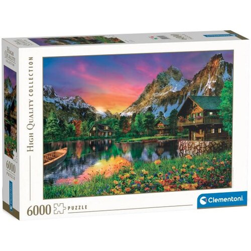 Clementoni Jigsaw Puzzle 6000el Alpine Lake 36531 p4 Slike