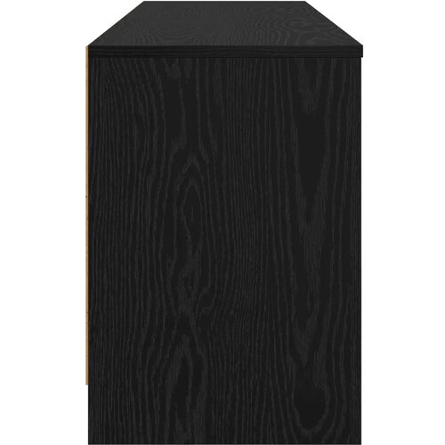  Ormarić za krevet s policom 2 kom. Crni hrast 66 x 33 x 48 cm - Crni hrast Slike
