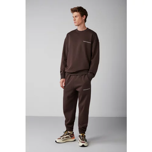 GRIMELANGE Sweatsuit - Brown - Relaxed fit