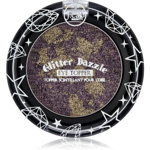 J.Cat Beauty Glitter Dazzle ble&amp;scaron;čeča senčila za oči odtenek 103 Purple Rain 1.2 g Slike
