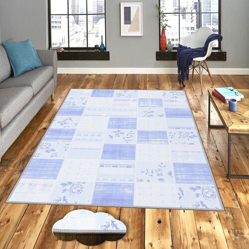 Conceptum Hypnose tepih Eexfab924-1, pravougaoni, 120x180 cm, svetloplavi Cene