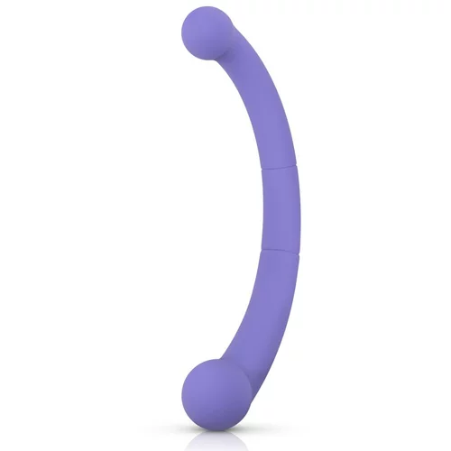 Good Vibes Only Double End Vibrator Jane Purple