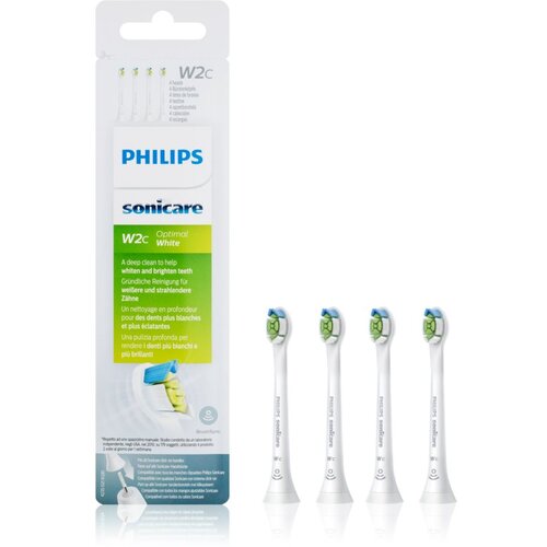 Philips Sonicare Optimal White Compact HX6074/27 zamjenske glave za zubnu četkicu mini 4 kom Slike
