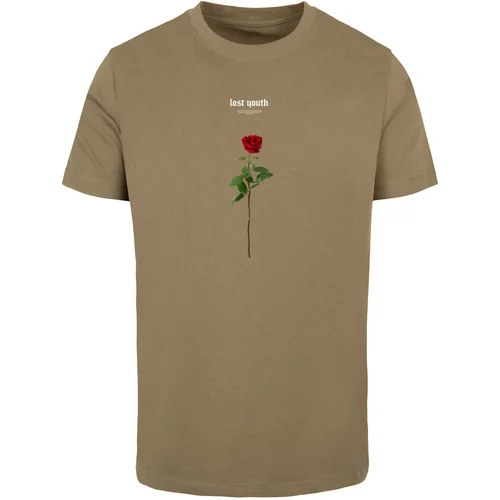 MT Men Men's T-shirt Lost Youth Rose - olive