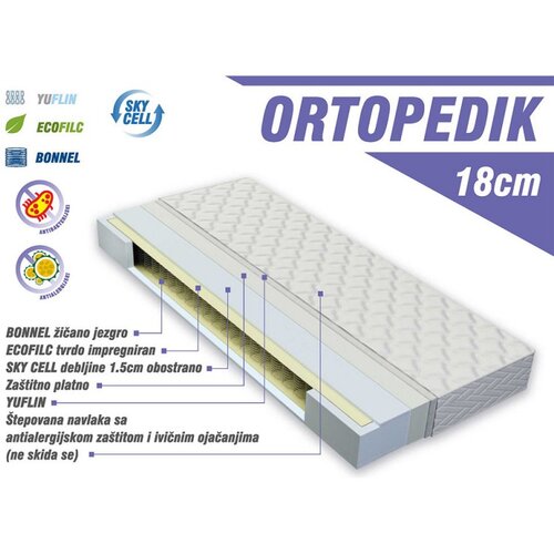 Bonneli Boneli Ortopedik Du&amp;scaron;ek 120x60x18cm Slike