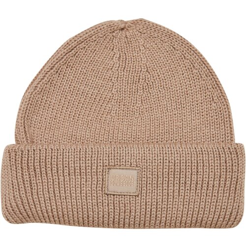 Urban Classics Accessoires Knitted Wool Beanie unionbeige Slike