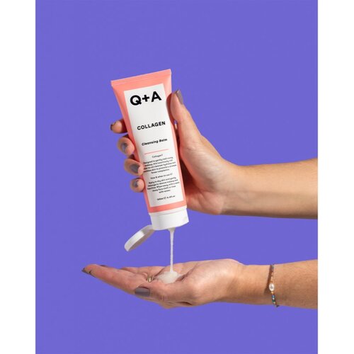 Q+A Collagen balzam za skidanje &amp;scaron;minke i či&amp;scaron;ćenje s hranjivim učinkom 125 ml Slike