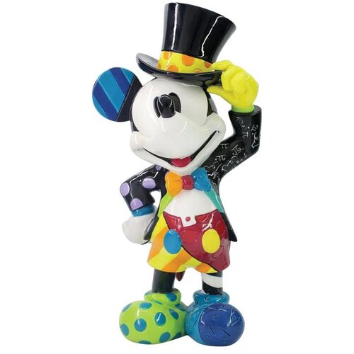 Romero Britto Mickey Mouse with Top Hat Slike