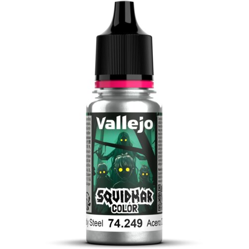 Vallejo Squidmar Color - 249 Godly Steel Cene