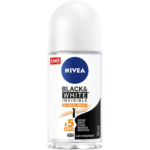Nivea DEO Black&White Ultimate Impact roll-on za žene 50ml Cijene