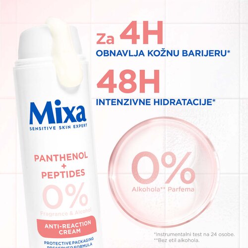 Mixa Anti Reaction regeneracijska krema s peptidi 50 ml Slike