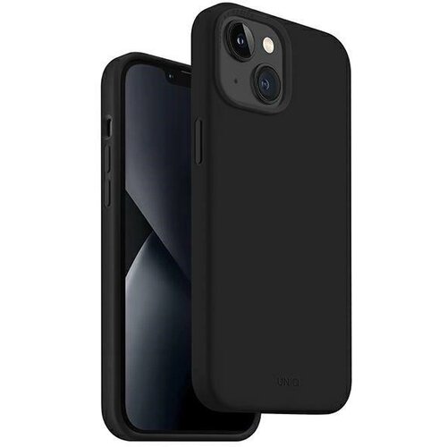 Uniq OVITEK LINO CASE ZA IPHONE 14 PLUS ČRN ZAŠČ, (21898518) Cene