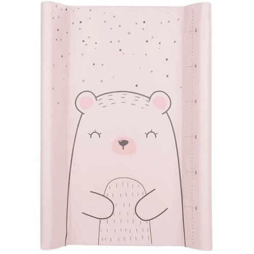 Kikka Boo tvrda podloga za presvlačenje Bear With Me, 80x50cm Pink Cene