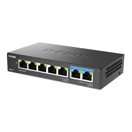 D-link DMS-107 /E Multi-Gigabit Unmanaged Switch Cene