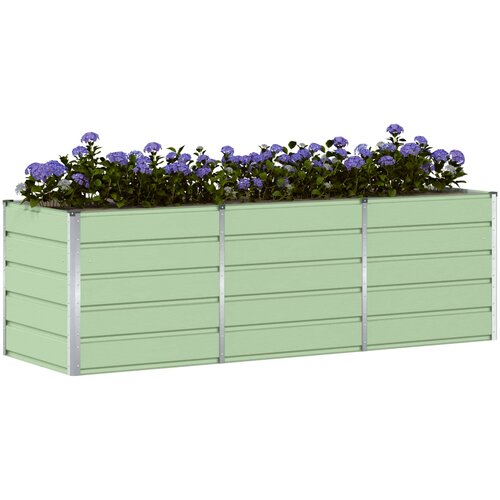  Sadilica Zelena 240 x 80 x 75 cm Čelik Slike