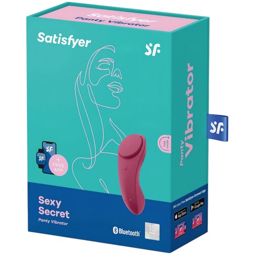 Satisfyer vibrator Sexy Secret, s aplikacijom Slike