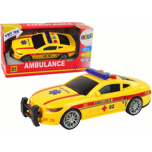 SPORTS Car Ambulance Lights Sound Yellow Slike