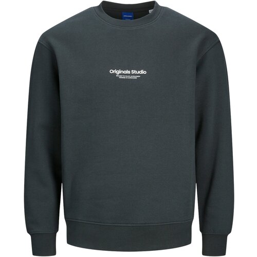 Jack & Jones Muški duks 12241694, Tamnosiva Cene