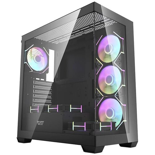 Darkflash DS900 kućište + 7 ARGB ventilatora, crno, bez napajanja Cijene