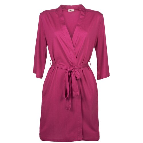 Dagi Women&amp;#039;s Fuchsia Cotton Modal Dressing Gown Slike
