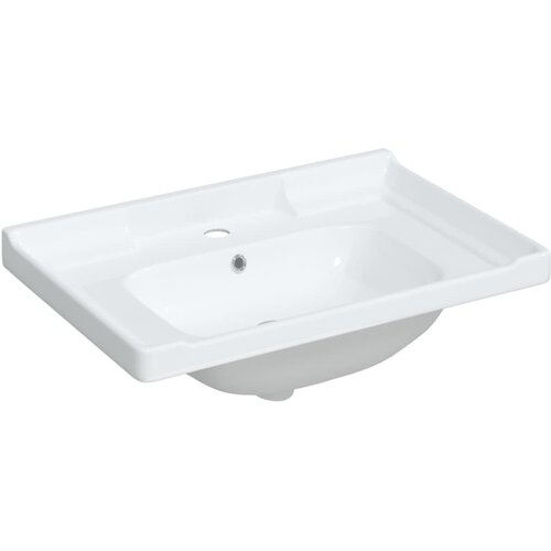 Maison Chic Kopalniški Umivalnik - Kopalna umivalnik - Lavabo bel 71x48x23 cm pravokoten keramičen, (21684761) Cene