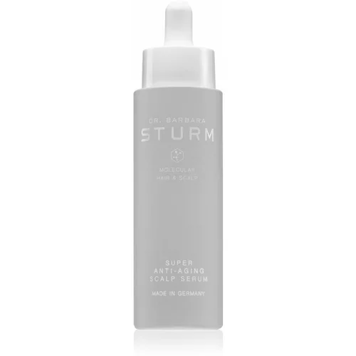 Dr. Barbara Sturm Super Anti-Aging Scalp Serum obnovitveni in zaščitni serum za obremenjene lase in lasišče 50 ml