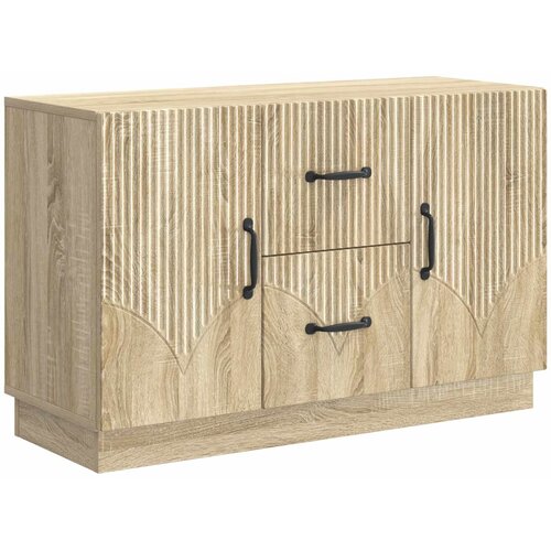 vidaXL Strani šal Sonoma hrast 89 x 34,5 x 57 cm Inženirski les, (5000217540) Cene