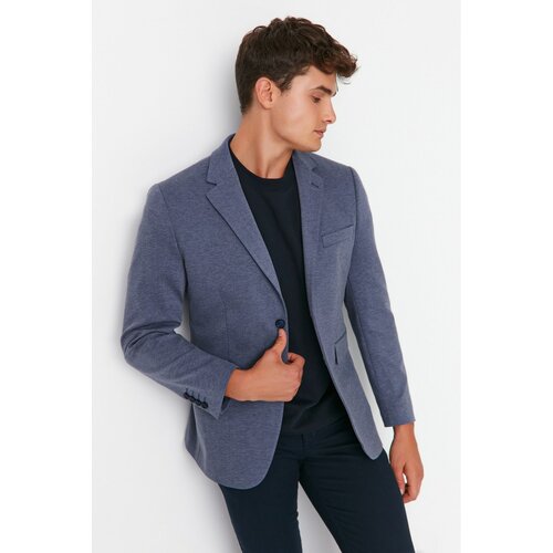 Trendyol Indigo Men's Slim Fit Blazer Jacket Cene