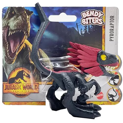  Dinosauri Mattel Jurassic World Bendy Biters - Pyroraptor Slike