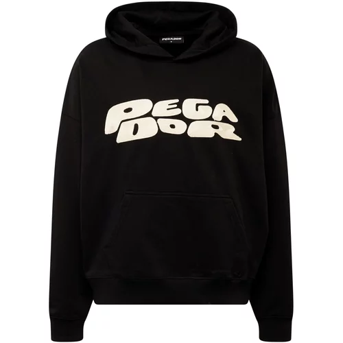 Pegador Sweater majica 'DREW' bež / svijetlobež / crna